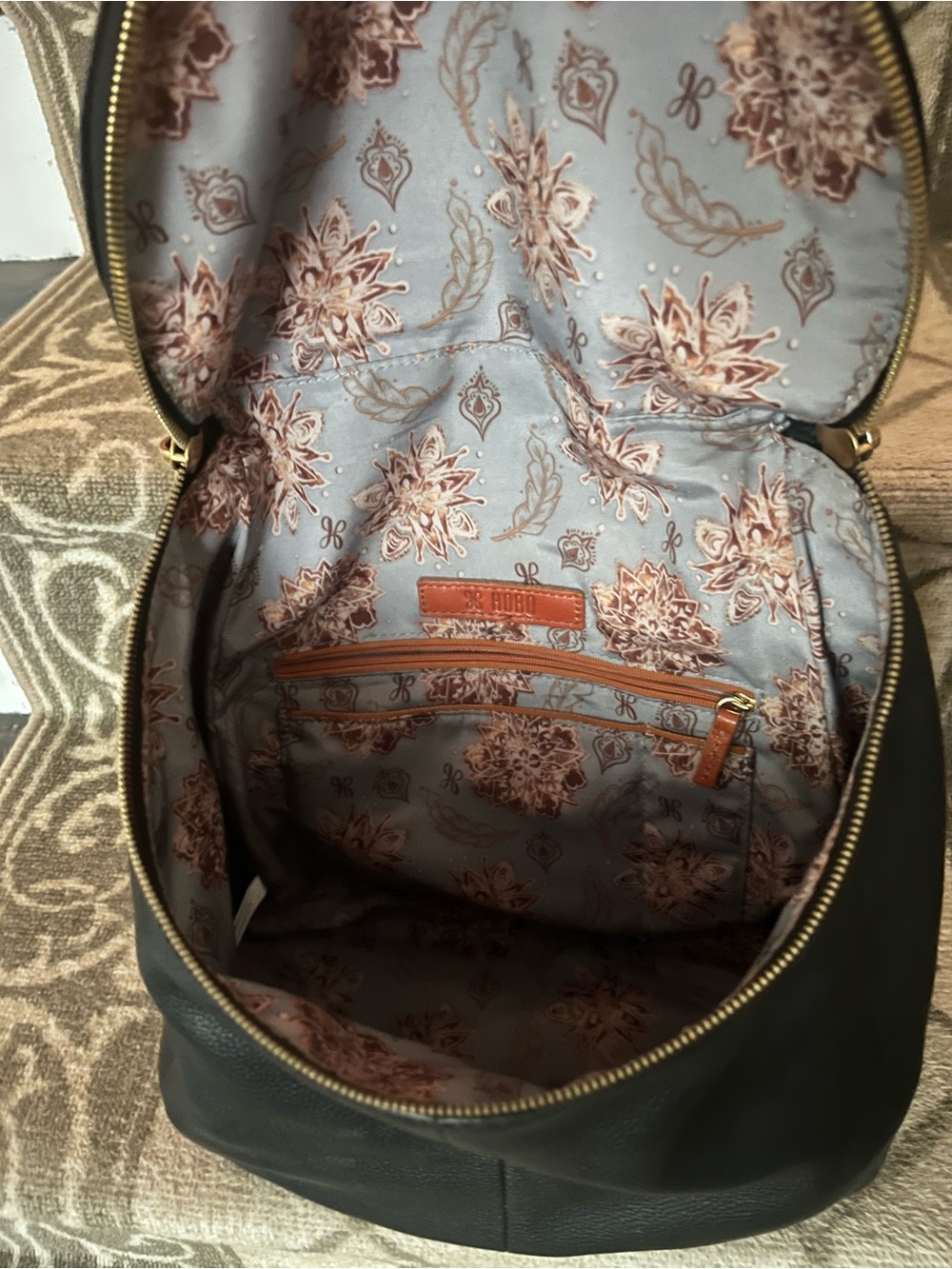 Hobo Leather Backpack - Picture 3 of 5